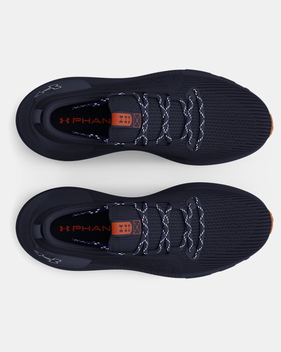 Men's UA HOVR™ Phantom 3 SE Suede Running Shoes, Blue, pdpMainDesktop image number 2